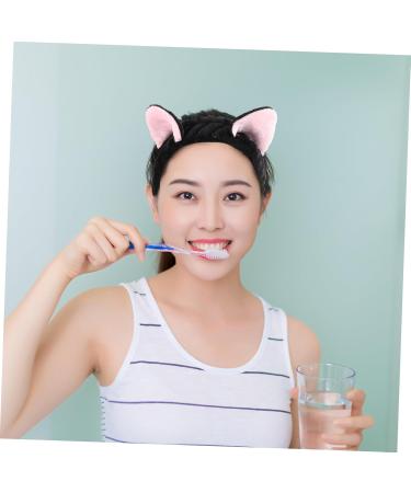 SAFIGLE Cat Ears Headband Cute Headbands for Washing Face Women Makeup Headband Face Washing Hairband for Women Cute Animal Ear Headband Headbands for Women Makeup Cute Plush Headband - Buy Online on GoSupps.com
