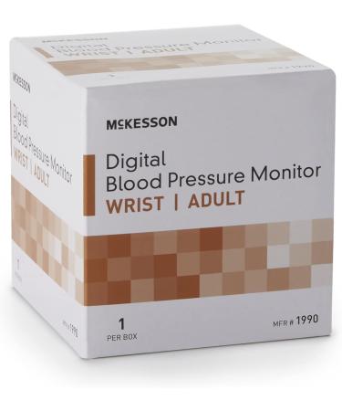 McKesson Digital Blood Pressure Monitor Wrist Cuff - One Size Fits Most - 1 Count - Buy Online on GoSupps.com