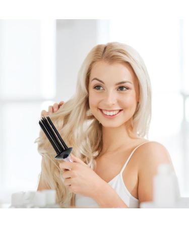 Curling comb styling tool for curly hair detangling roller brush curling comb nonslip professional hair brush for personal use at home light pink - Buy Online on GoSupps.com