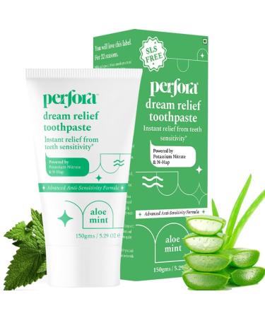 Sensitive Toothpaste 150g for Instant Sensitivity Relief - SLS Free No Artificial Sweeteners Vegan Friendly Gel for Kids & Adults | Made Safe Certified - Buy Online on GoSupps.com