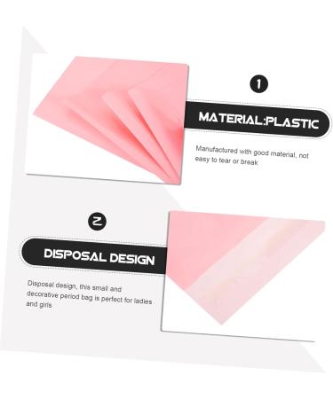 Shop Hapinary 100-Piece Essentials Tampon Storage & Disposal Bags for Women - Travel-Friendly & Eco-Friendly Solutions - Buy Online on GoSupps.com
