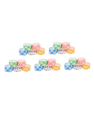 Beaupretty 25pcs Finger Wrapper Elastic Finger Tapes Sports Finger Cover Adhesive Tapes Elastic Wrapper for Finger Random Color1 4.3X4.3X2.7CM