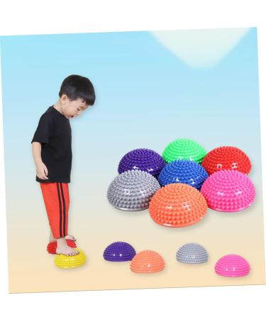 Ultimate Foot & Arm Massager - Gogogmy Durian Ball for Plantar Fasciitis Relief | Spiky PVC Massage Balls - 16x16x8cm Gray - Buy Online on GoSupps.com