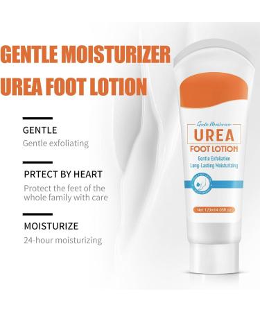 Urea Foot Cream Foot Cream for Cracked Heels and Dry Skin Callus Remover Softening Moisturizing Lotion for Feet Hands Heels Elbows Knees and More - Buy Online on GoSupps.com