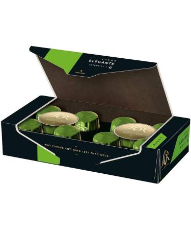 L'Or Aluminum Espresso Coffee Capsules Lungo Elegante Intensity 6 - Box of 10 52g - Buy Online on GoSupps.com