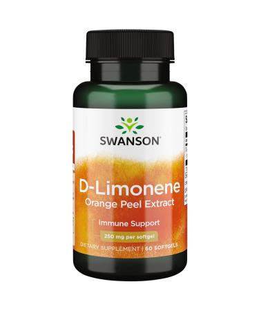 Swanson D-Limonene Cold-Pressed Orange Peel Extract 250 Milligrams 60 Sgels 1 - Buy Online on GoSupps.com