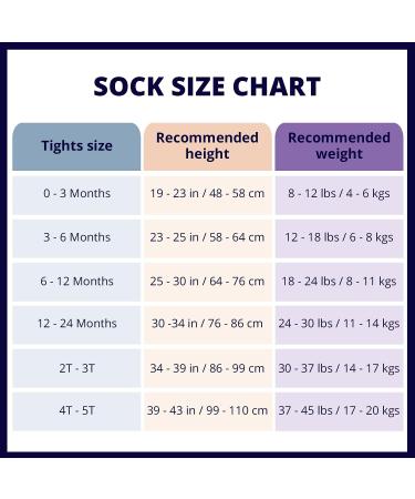 LA Active Baby Tights - Non Skid Cable Knit 3-6 Months - 5 Pairs in Pink, White, Ivory, Lavender, Grey - Buy Online on GoSupps.com