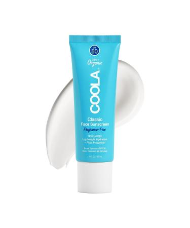 COOLA Organic Sunscreen SPF 50 Bundle - Body Lotion (5 Fl Oz) and Face Sunscreen (1.7 Fl Oz) Fragrance Free Vegan and Gluten Free - Buy Online on GoSupps.com