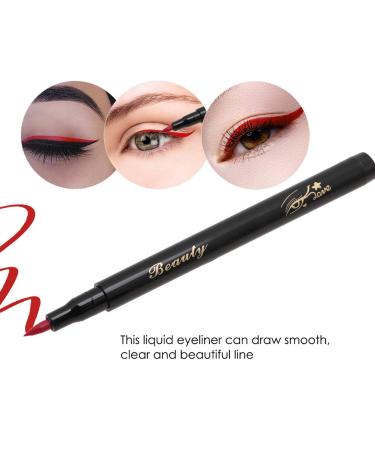 Long Lasting Waterproof Red Eyeliner Pencil - Best Cosmetic Tool for Flawless Eye Makeup - Buy Online on GoSupps.com