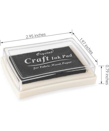 Washable Black Ink Pad for Kids Stamps and Scrapbooking - Buy Online on GoSupps.com