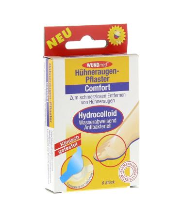 CORNS PLASTER Comfort hydrocolloid 6 pcs