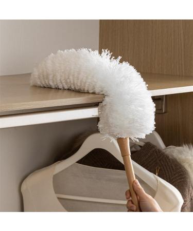 Dusting Duster Household Wooden Handle Electrostatic Dusting Duster(White) Free Size White - Buy Online on GoSupps.com