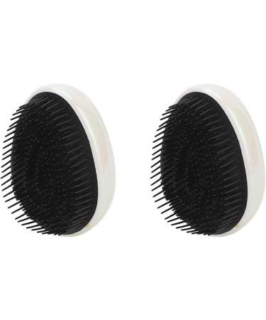 2pcs Portable Scalp Massager - Cute Egg Shaped Hair Brush for Detangling | International Shipping - Buy Online on GoSupps.com