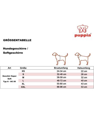 Puppia Soft Dog Harness for Small & Medium Dogs - Colorful Multi-Use Design Perfect for Puppies - XXL Red - Buy Online on GoSupps.com