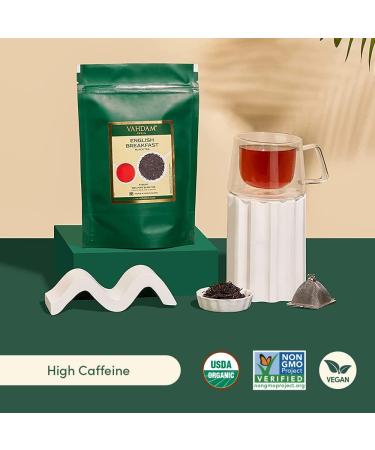 VAHDAM Original English Breakfast Black Tea Leaves (340g/12oz) - 170 Cups | Strong & Aromatic Loose Leaf Tea | Brew Hot, Iced Tea or Kombucha | FTGFOP1 Long Leaf Grade 12oz - Buy Online on GoSupps.com