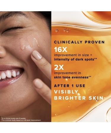 Farmacy 10% Vitamin C Serum for Face - Brightening Vitamin C Face Serum to Firm + Smooth Skin Texture - L Ascorbic Acid + Tangerine Peel Infused Skin Care to Hydrate and Even Skin Tone (30ml) 1 Fl Oz (Pack of 1) - Buy Online on GoSupps.com