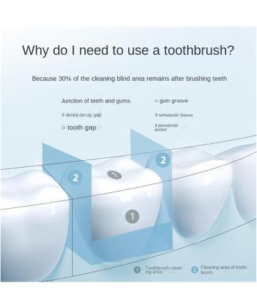 BAIR V2 Mini Dental Flusher - Portable Electric Water Floss with 4 Nozzles for Home Dental Cleaning - Buy Online on GoSupps.com
