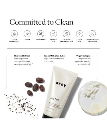 Arey Mend Heat Protectant Leave-In Conditioner - 2 Fl Oz. - Buy Online on GoSupps.com