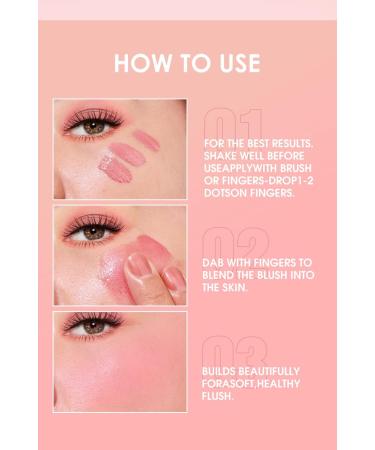 Long Lasting Liquid Blush Stick - Coral Shade | Creamy Soft Cheek Blusher | Multi-purpose Makeup | Natural Smooth Pigmented Formula - Buy Online on GoSupps.com