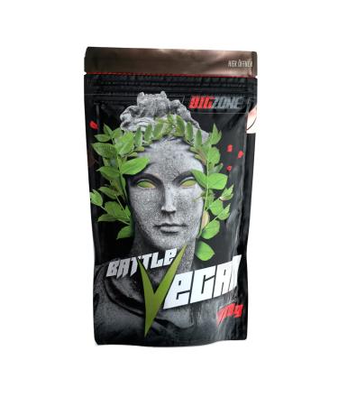 Big Zone Battle Whey Vegan - 1000g | Pea protein (70%) + rice protein (20%) | Vegan protein shake protein (peanut caramel)