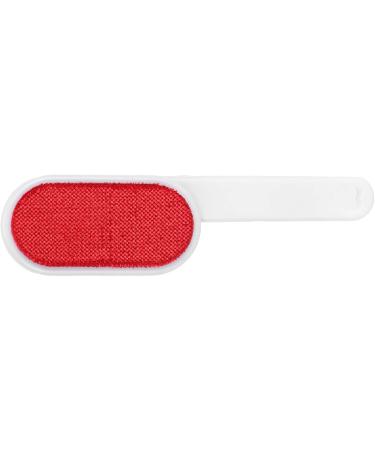 Pet Fur Brush Set - Reusable & Washable Double-Sided Lint Remover for Clothes & Coats - Efficient Debris Cleaner in Red - Buy Online on GoSupps.com