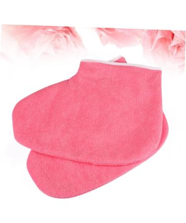 DOITOOL 5 Pairs Paraffin Foort Cover Wax Heat Socks Paraffin Wax Booties Glove Paraffin Foot Moisturizing Hand Foot Paraffin Foot Moisturizing Cover Red Gloves Care - Buy Online on GoSupps.com