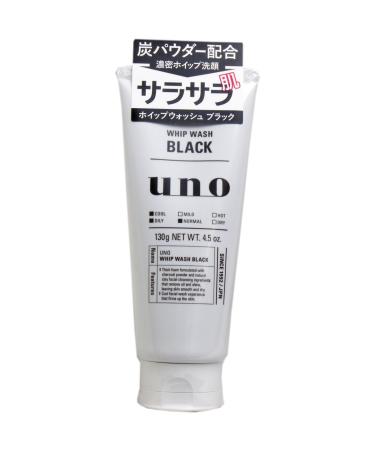 SHISEIDO UNO WHIP WASH BLACK 130g(Face Wash)