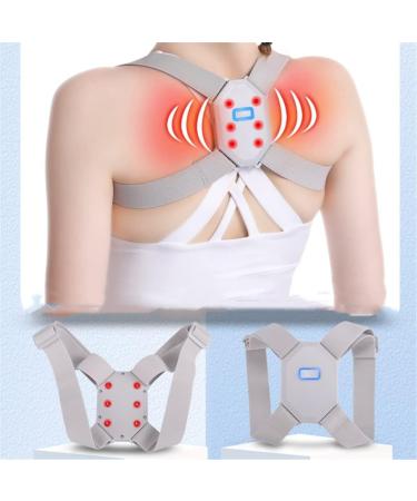 DFHBFG Intelligent Hunchback Correction Belt | Posture Corrector for Adults | Gray Shoulder & Back Support Device - Buy Online on GoSupps.com