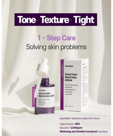 Galactomy Bakuchiol Serum - Natural Retinol Alternative for Sensitive Skin | 1.01fl.oz Anti-Aging Face Serum for Fine Lines & Wrinkles - Korean Skincare - Buy Online on GoSupps.com