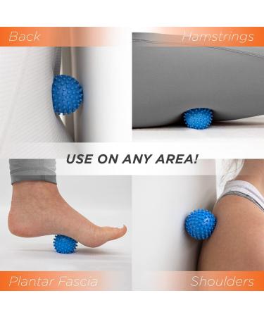 Prostretch Foot Massage Ball Relieve Foot Pain Plantar Fasciitis & Sore Muscles with Structured Spines | International Shipping Available - Buy Online on GoSupps.com