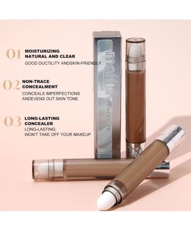 Under Eye Concealer Liquid Foundation Stick Full Coverage Natural Color Matte Finish Professional Creamy Corrector Covers Dark Circles and Blemishes Under Eyes - Buy Online on GoSupps.com