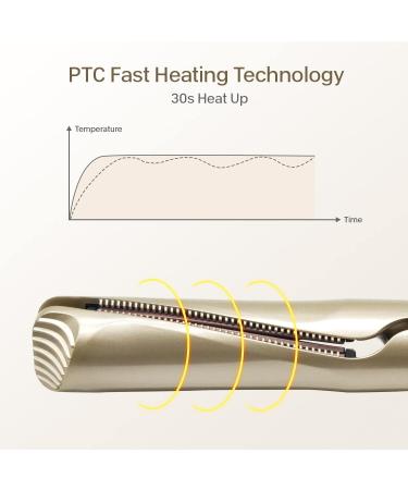 Curling Iron Professional Hair Curling Wand 2 In 1 Hair Straightener and Curler Curling Iron for All Hair Types Tourmaline Ceramic Twisted Flat Iron for Hair Styling BY ZZYY - Buy Online on GoSupps.com