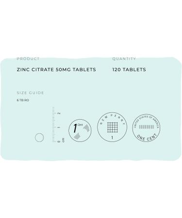 Fitness Health Zinc Tablets 50MG - High Absorption Zinc Tablets - Contribute to Healthy Bones Skin Hairs and Nails - Support Vision - Increase Reproductive Health - Vegan Tablets - (120 Tablets) 120 Count (Pack of 1) - Buy Online on GoSupps.com