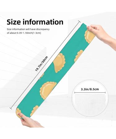 Dumplings Compression Socks for Women & Men | 15-20 mmHg Support for Running & Cycling | Varenyky Pierogi Pelmeni Design - Buy Online on GoSupps.com