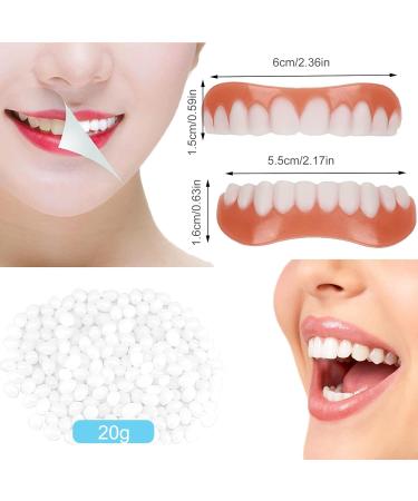 Wttfc snapon dentures Veneers Clickin veneers dentures Instant veneers Clipin veneers cosmetic teeth whitening for men and women regain a confident smile - Buy Online on GoSupps.com