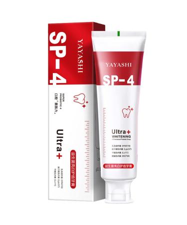 Sp-4 Toothpaste Sp-4 Toothpaste Probiotic Whitening Agent Refreshing Whitening Toothpaste for Adults Dazzling White Toothpaste Enamel Strengthening Toothpaste