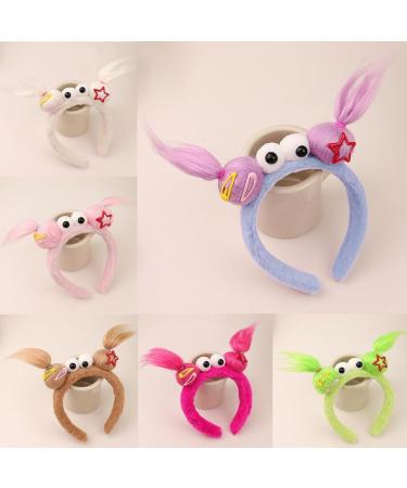 TQUXNGA Funny Colorful Hair Bands Props Cartoon Headband Party Headpiece Headband for Washing Face Pink - Buy Online on GoSupps.com