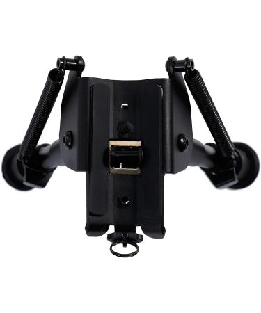 Pinty Tactical Rifle Bipod | Picatinny Rail Compatible | Adjustable Height | Hardened Steel & Aluminum - Buy Online on GoSupps.com