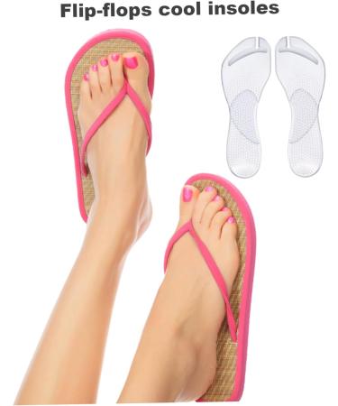 Arch Support Inserts for Sandals & Flip-Flops - 2 Pairs Women s Self-Adhesive Gel Cushions for Plantar & Flat Feet Relief - Buy Online on GoSupps.com