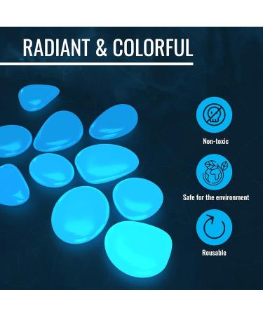Glow in the Dark Graham Products - 450 Eco-Friendly Stones for Indoor & Outdoor Play | Sunlight-Activated | Safe for Ages 6+ - Buy Online on GoSupps.com
