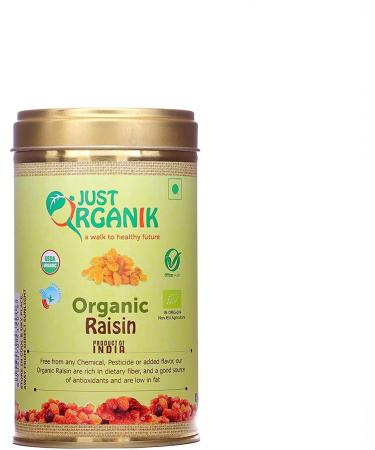 Just Organik Raisins 250 g 100% Organic - Buy Online on GoSupps.com