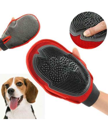 Sundaylike Life Nursing Shoe & Double-Sided Dog Massage Brush for Pets - Red One Size | Perfect for Cats & Dogs - Buy Online on GoSupps.com