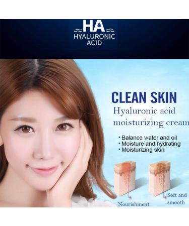 BIOAQUA Anti-Aging Cleaning Moisturizers HA Water Get Replenishment Face Skin Cream Hyaluronic Acid Natural Ingredients Hydrating 50 g - Buy Online on GoSupps.com
