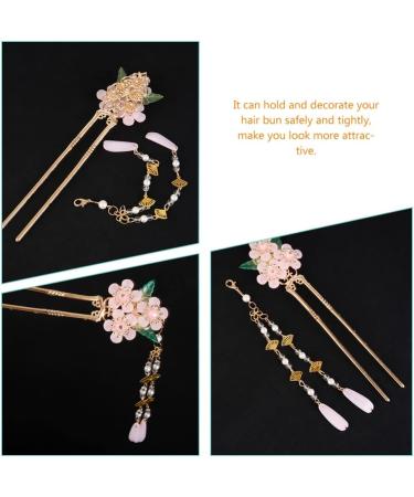 LALAFINA Hairpin Hair Pin Hair Clasp Hair Bun Pin Hair Accessory for Women Hair Chopsticks for Chinese Hair Chopsticks Hair Barrettes Hair Stick Women's Pearl Wig Long Tassels - Buy Online on GoSupps.com