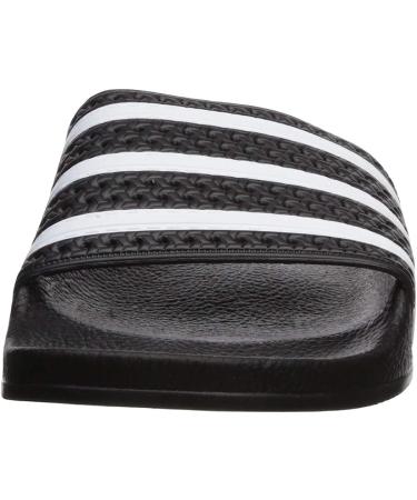 adidas Originals Men's Adilette Slide Sandal 10 - Black/White - Stylish Comfort - Buy Online on GoSupps.com