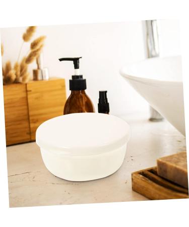 Ciieeo 8 Pcs Travel Soap Box Plastic Stand Soap Holder with Lid Drain Soap Rack Soap Bar Case Soap Bar Holder Round Container with Lid Shower Soap Holder or Take a Bath White Soap Dish - Buy Online on GoSupps.com