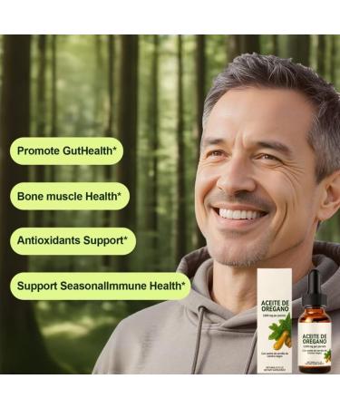 Huile d'origan biologique en gouttes avec de l'huile de nigelle pour le soutien du syst me immunitaire la sant respiratoire et le bien- tre digestif 2Pcs - Buy Online on GoSupps.com