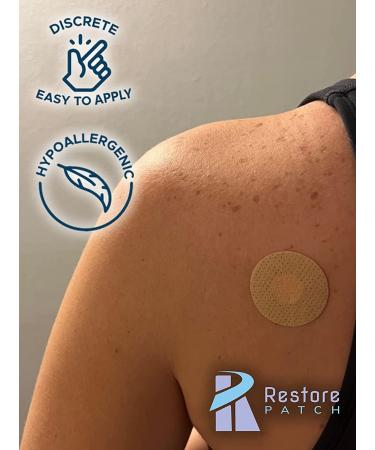 Restore Patch Relaxing Patches - 30 Day Supply for Stress Relief - Chemical-Free Calming Bio-Frequency Patches - All Natural Relaxation (12 Patches) - Buy Online on GoSupps.com