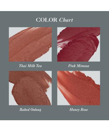 FreshO2 Souffl So Creamy Lipstick | Vegan Moisturizing Matte Velvet | Long-Lasting Honey Rose Shade | Made in Taiwan | Cruelty-Free International Shipping - Buy Online on GoSupps.com