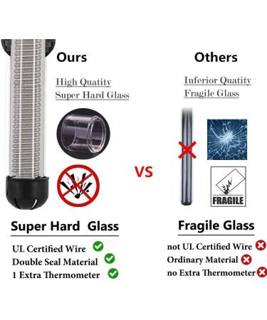200W Submersible Aquarium Heater Thermostat for 20-75 Gallon Fish Tank - GMsound - Buy Online on GoSupps.com